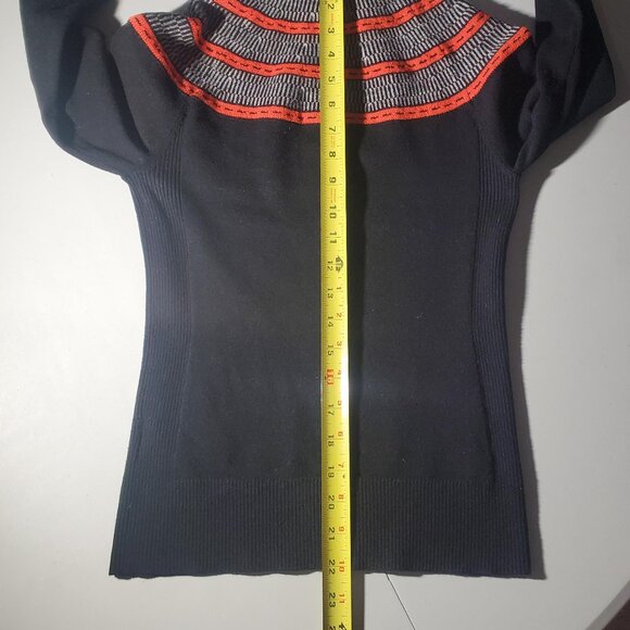 Karen Millen England Stretch Knit Turtleneck Sweater Sz Small Women's - Picture 12 of 16